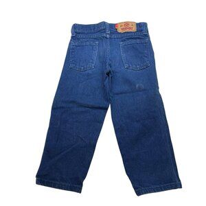 Vintage Wrangler Denim Jeans Size 4 Toddler Dark Wash Western Cowboy